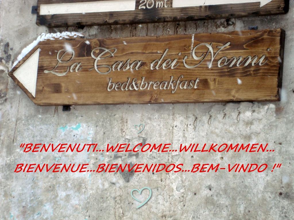 La Casa dei Nonni B&B Scanno Esterno foto